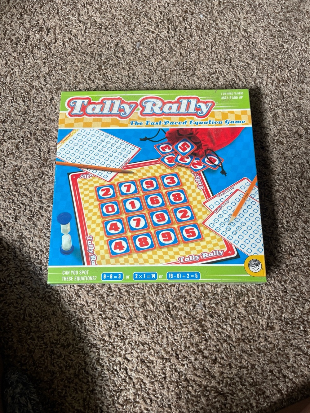 Kids Math Game - Blue/Red